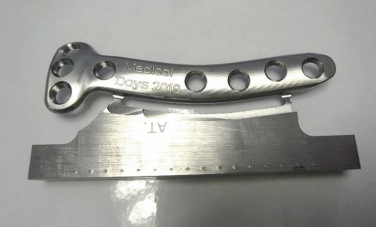 Orthopedic Bone Support Plate Finishing and Part Cutting (SPEED/GJet)