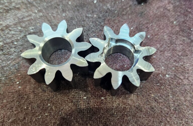 Gear milling - Pocket milling
